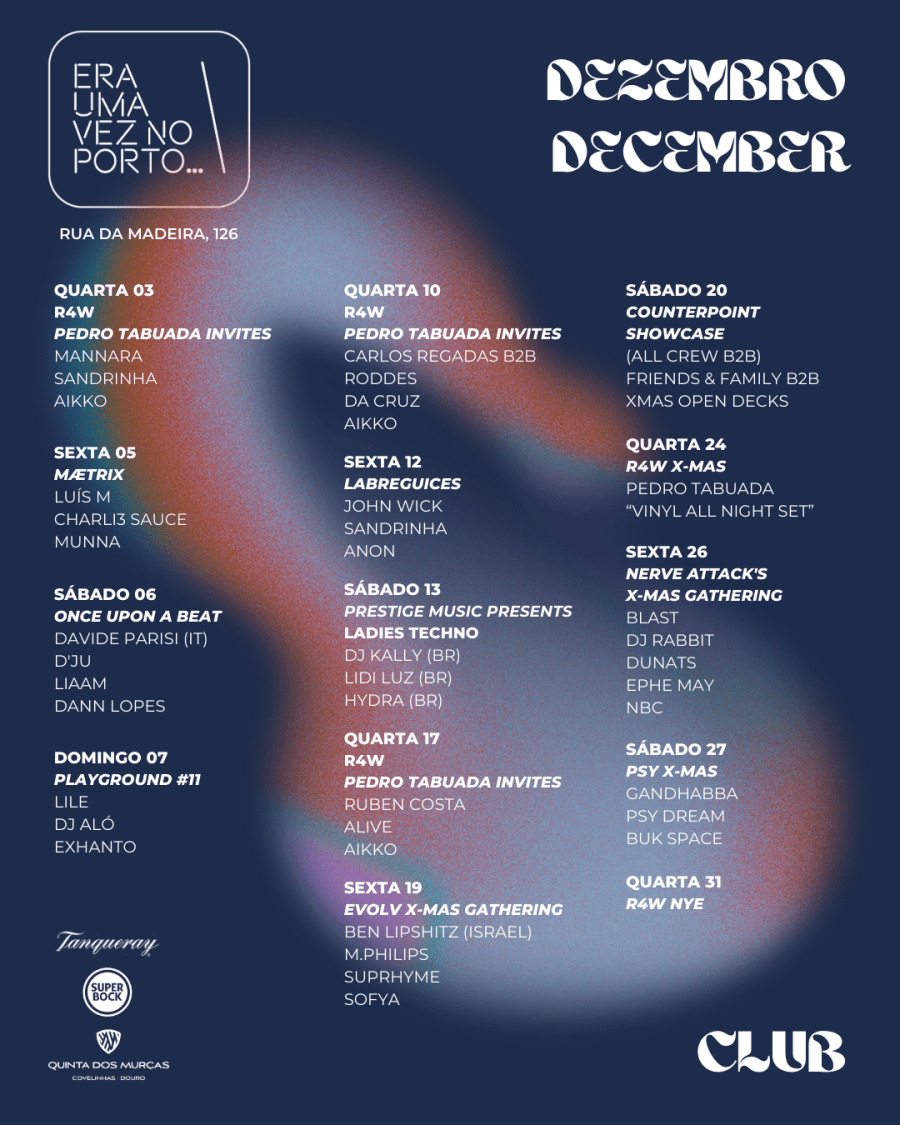 Dezembro @ Era um vez no Porto