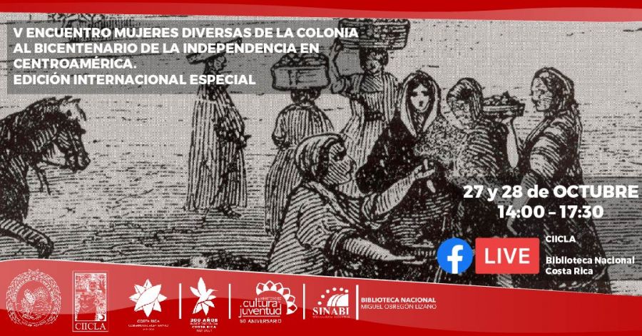 V Encuentro Mujeres Diversas de la Colonia al Bicentenario de la Independencia de Centroamérica