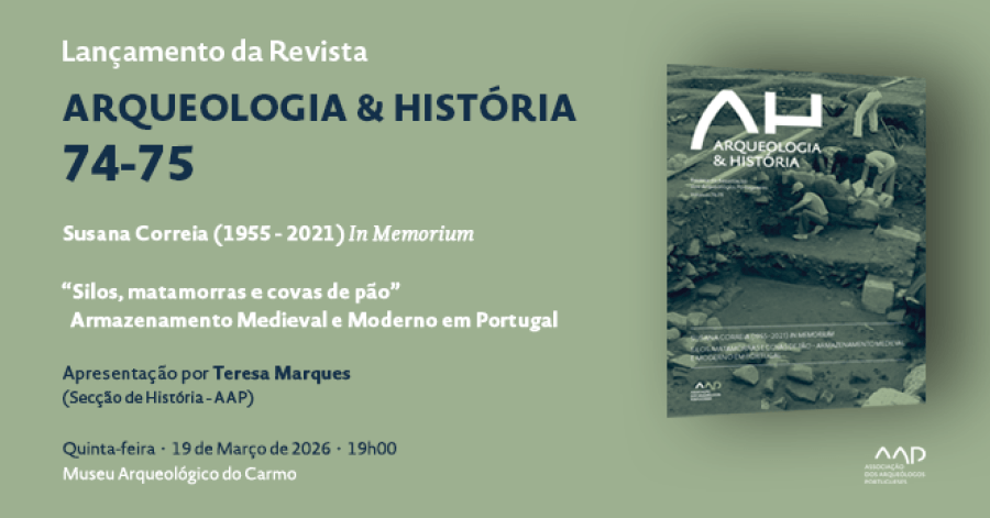 Lançamento revista Arqueologia & História 74-75