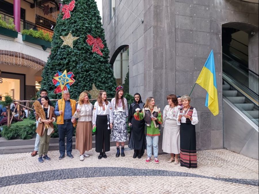 Forum Madeira promove atuação de coro ucraniano solidária no Christmas Market