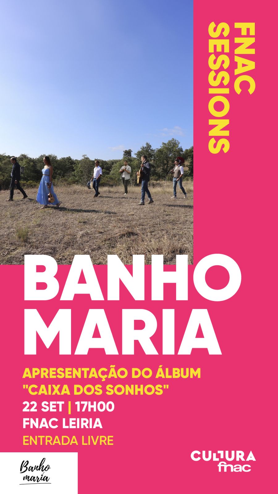 Banho Maria apresentam 'Caixa dos Sonhos'