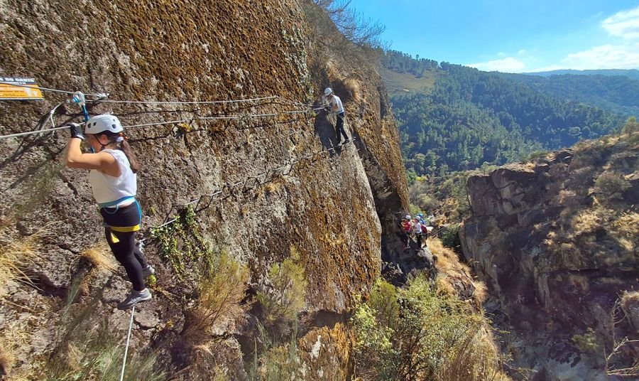 An Adventure Along the Via Ferrata in the Montanhas Mágicas