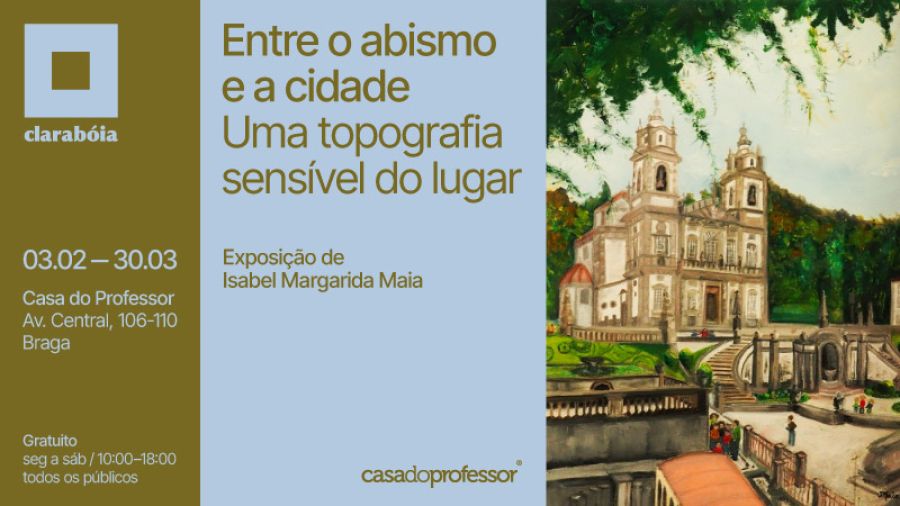 Exposição “Entre o abismo e a cidade. Uma topografia sensível do lugar” 