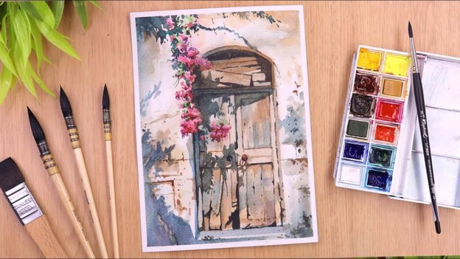 WATERCOLOR COURSE Level 2 - 8 sessions