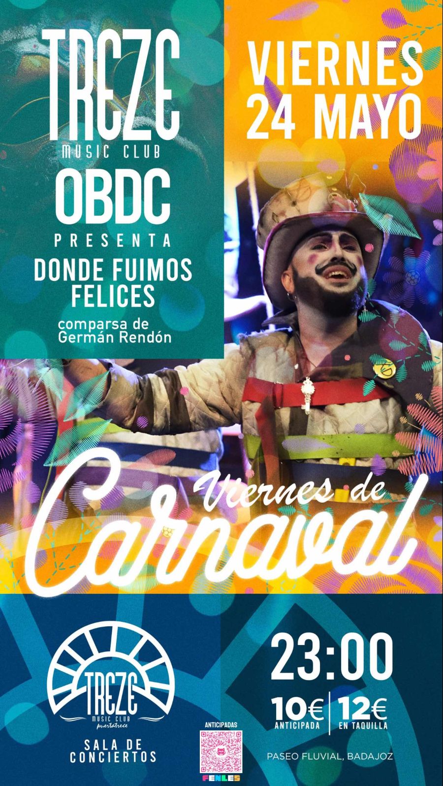OBDC PRESENTA - DONDE FUIMOS FELICES EN TREZE MUSIC CLUB