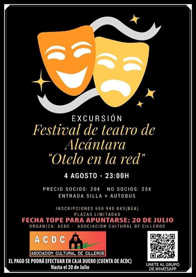 Excursión al Festival de Teatro de Alcántara