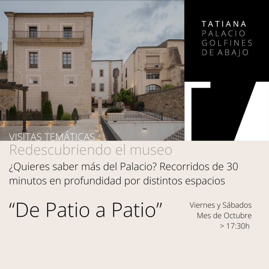 ¡Descubre los patios del Palacio!