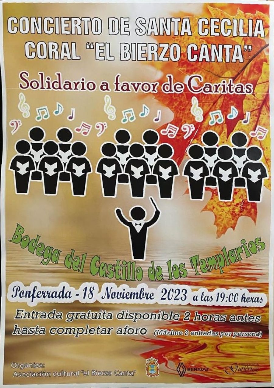 CONCOERTO | Concierto de Santa Cecilia - CORAL El Bierzo Canta