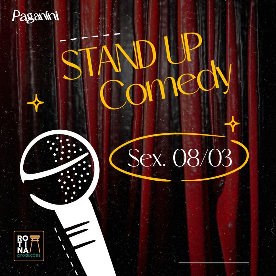Paganini Stand-Up Comedy 8/mar