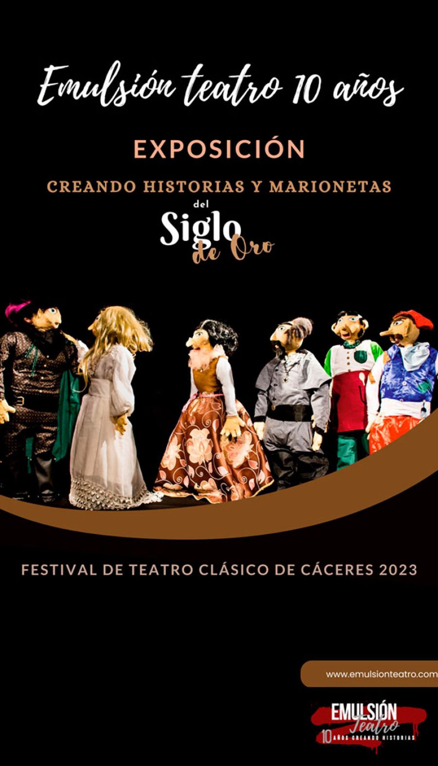 CREANDO HISTORIAS Y MARIONETAS DEL SIGLO DE ORO, Exposicion