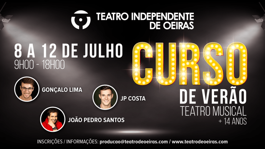 CURSO DE VERÃO TEATRO MUSICAL (JULHO 24)