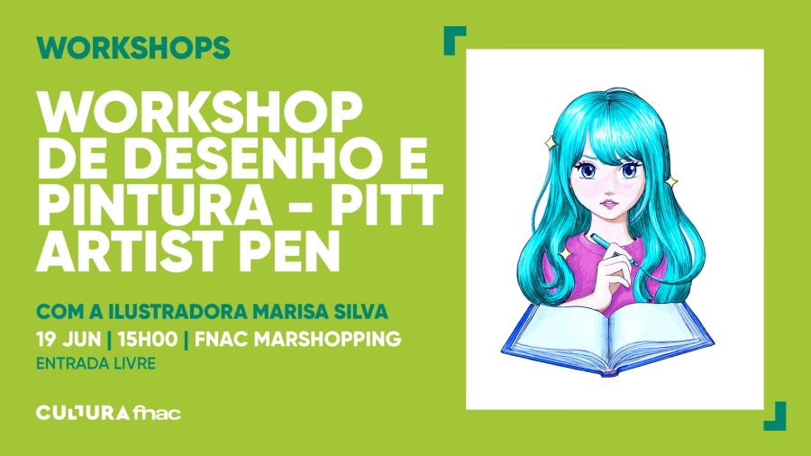 Workshop de Desenho e Pintura - Pitt Artist Pen