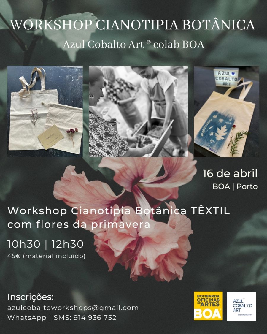 Workshop Cianotipia Têxtil
