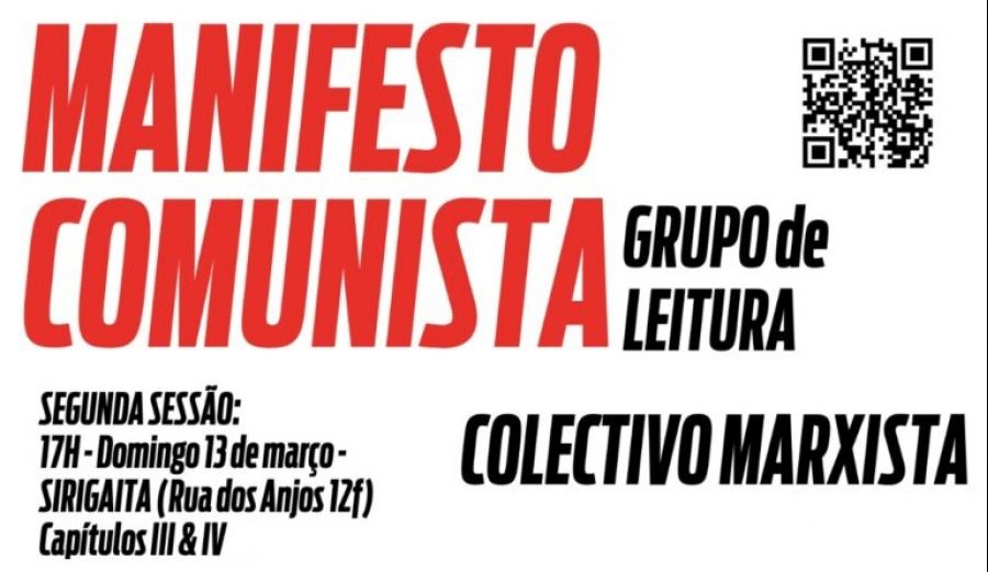 Manifesto Comunista-Grupo de leitura