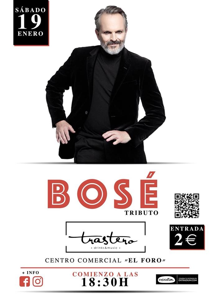 Concierto tributo a Miguel Bosé || Trastero Drink & Music