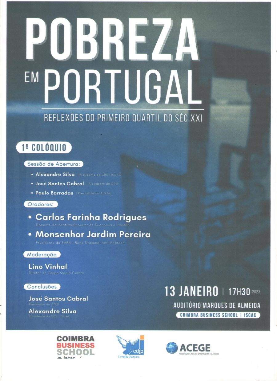 Colóquio 'Pobreza em Portugal'