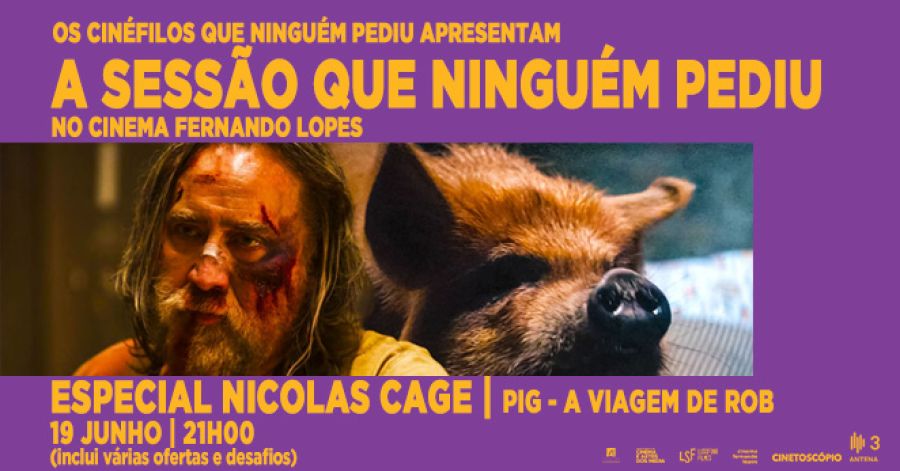 Terror em Cartaz” no Cinema Fernando Lopes