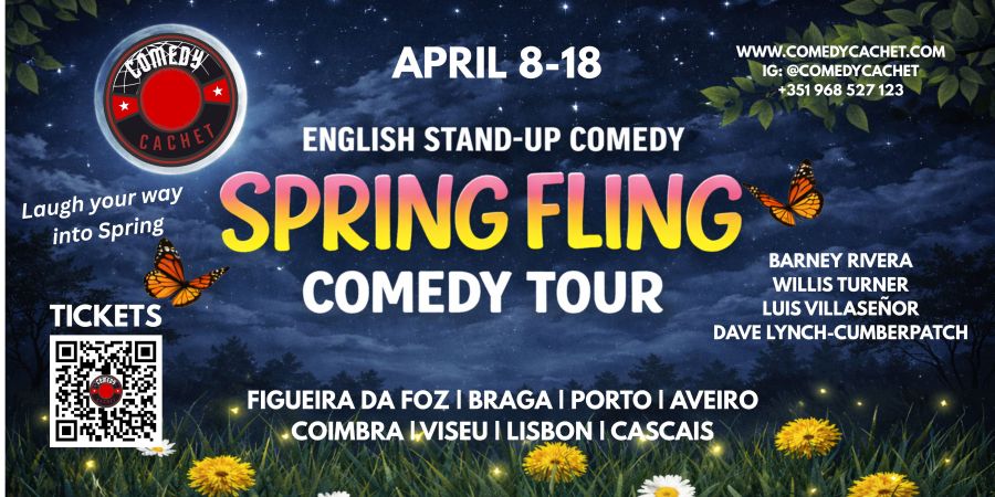Stand Up Comedy - SPRING FLING - Live in Viseu