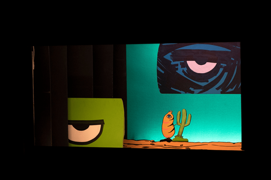 SANGUE SUOR E PICOS #teatro de sombras