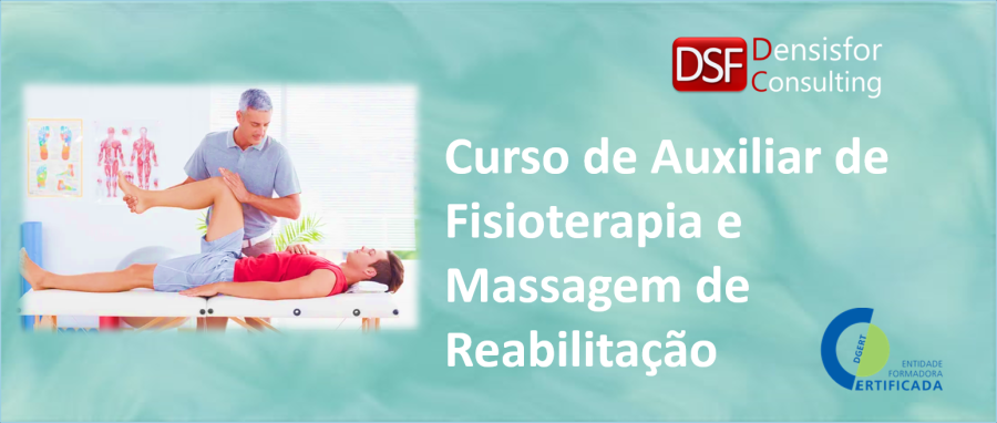 Curso de Auxiliar de Fisioterapia e Massagem de Reabilitação 