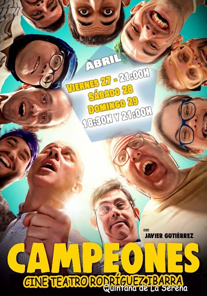 Película 'CAMPEONES' // Cine Teatro Rodríguez Ibarra
