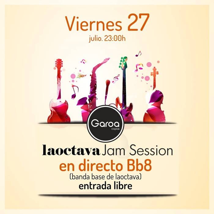 Concierto de Bb8 y Jam Session de Laoctava || Garoa Copas