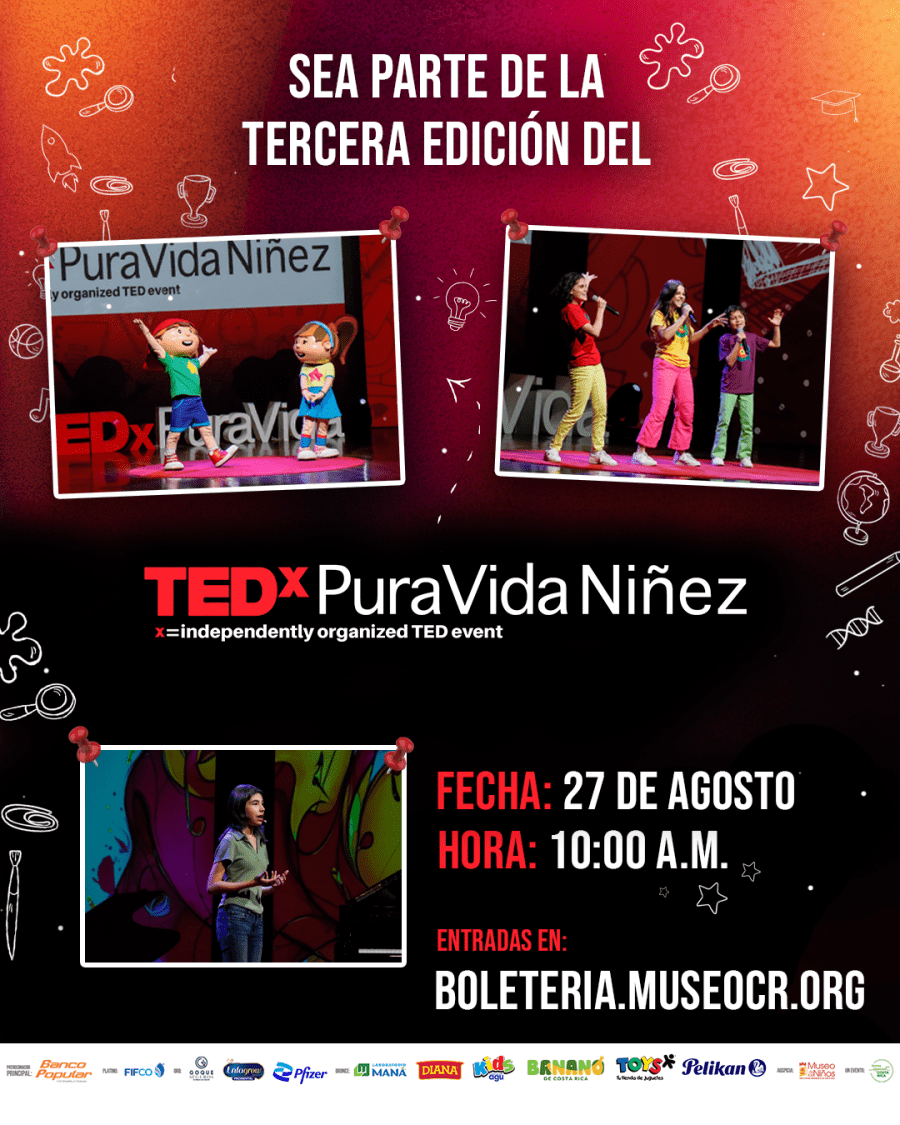 TEDx PURA VIDA NIÑEZ. Tercera edición