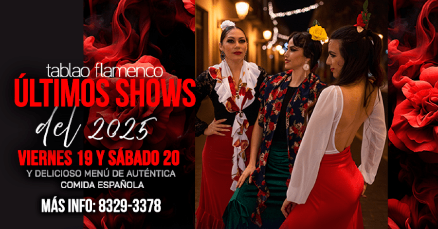 Últimos shows flamencos del año