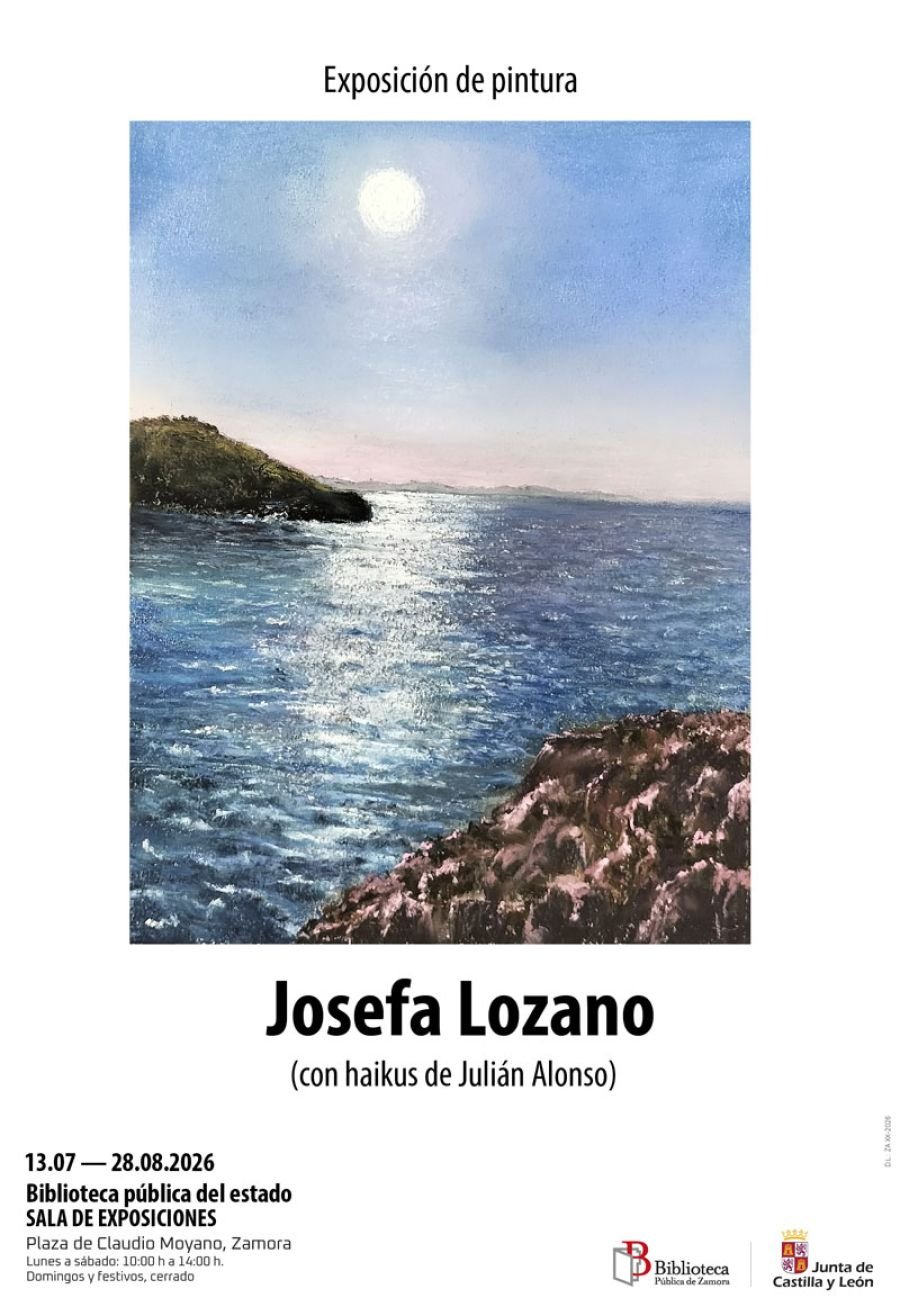 Exposición de pintura: 'Josefa Lozano' (con haikus de Julián...