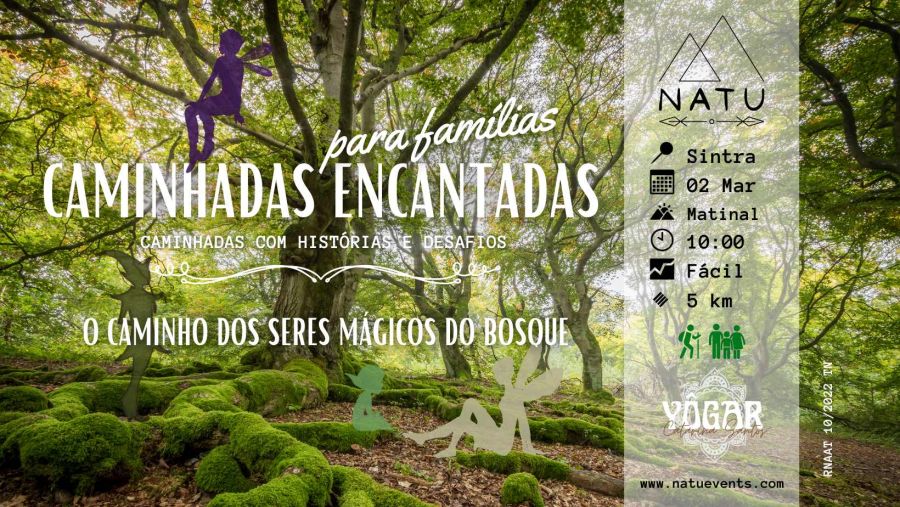 Caminhadas Encantadas | O caminho dos Seres Mágicos do Bosque | Sintra