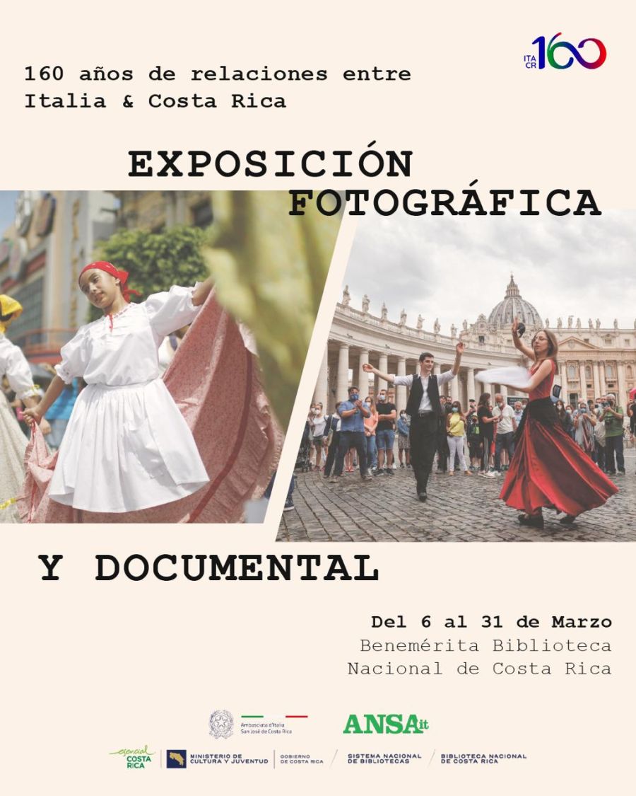160 Años de Relaciones entre Italia y Costa Rica. Fotografía y Documental 