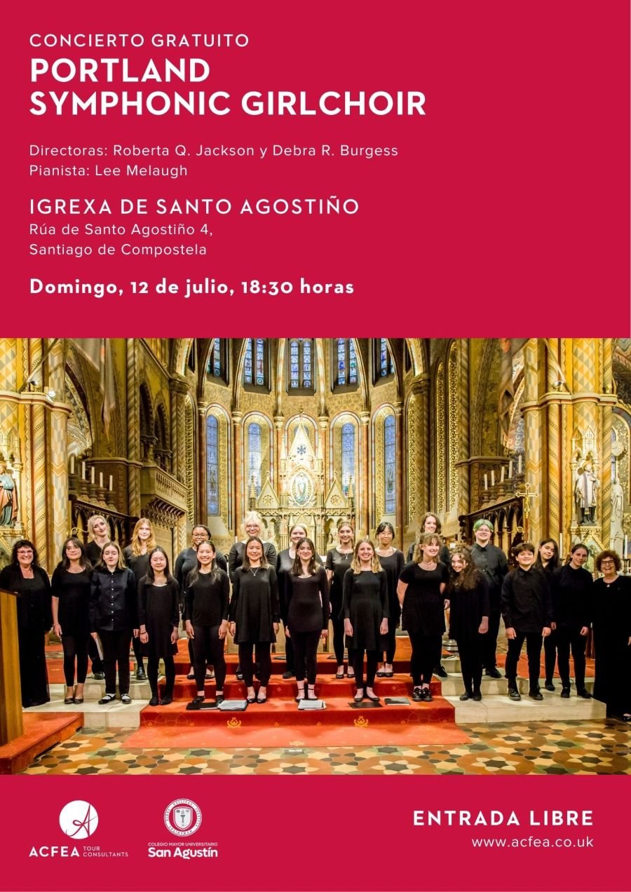 Concierto Gratuito | PORTLAND SYMPHONIC GIRLCHOIR | Santiago de Compostela