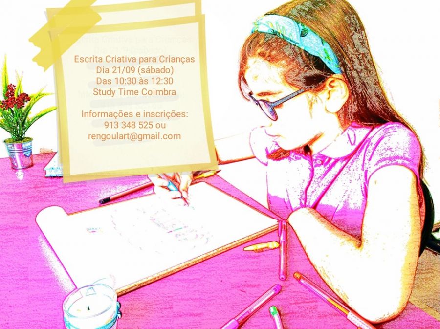 Workshop de Escrita Criativa para Crianças