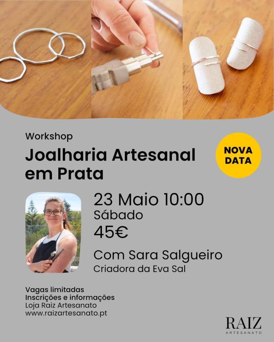 Workshop Joalharia Artesanal em Prata