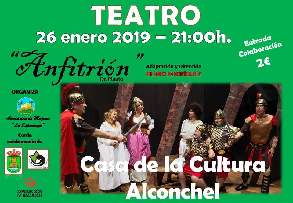 Teatro 'Anfitrión' de Plauto || ALCONCHEL