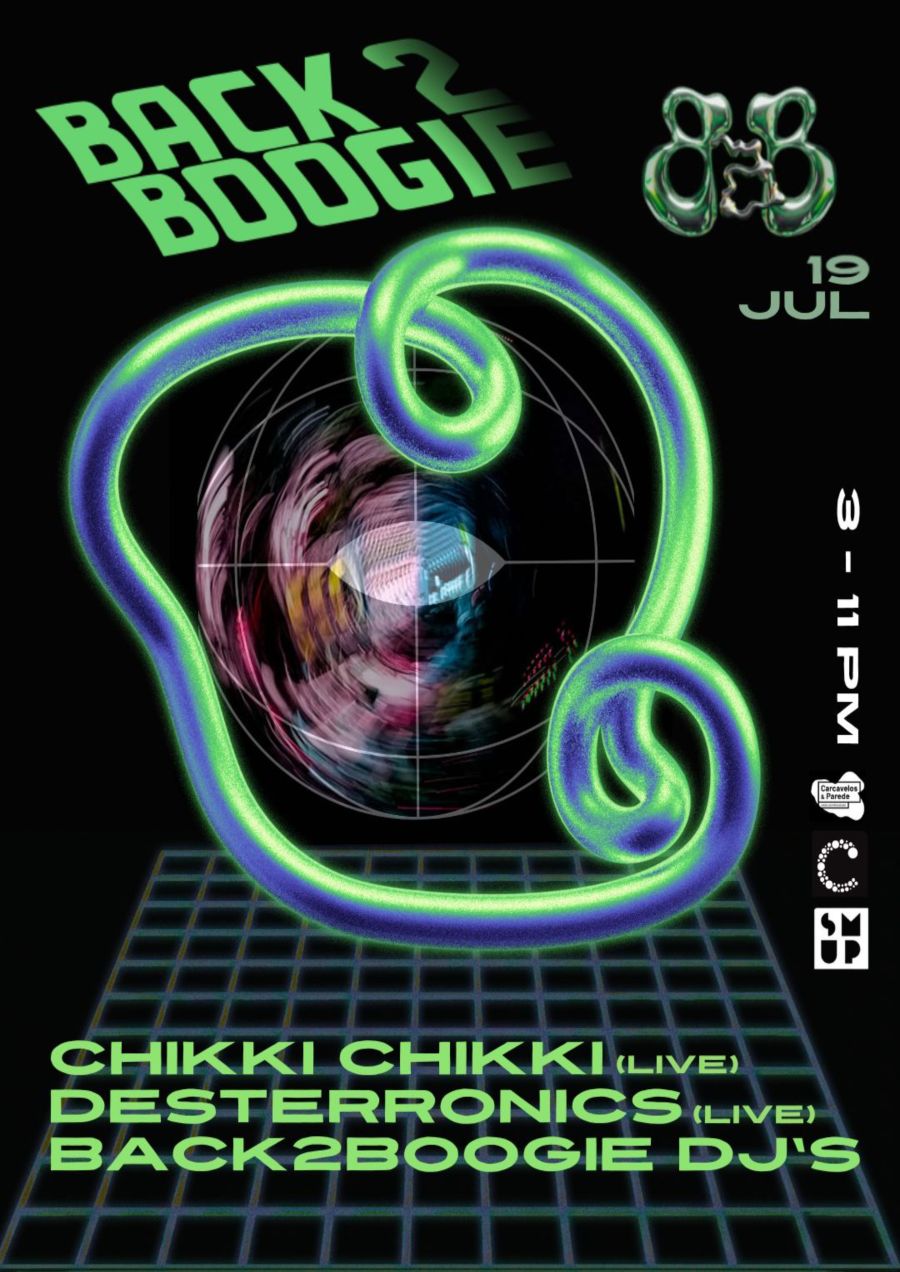 ESTE SÁBADO HÁ BACK2BOOGIE NA SMUP