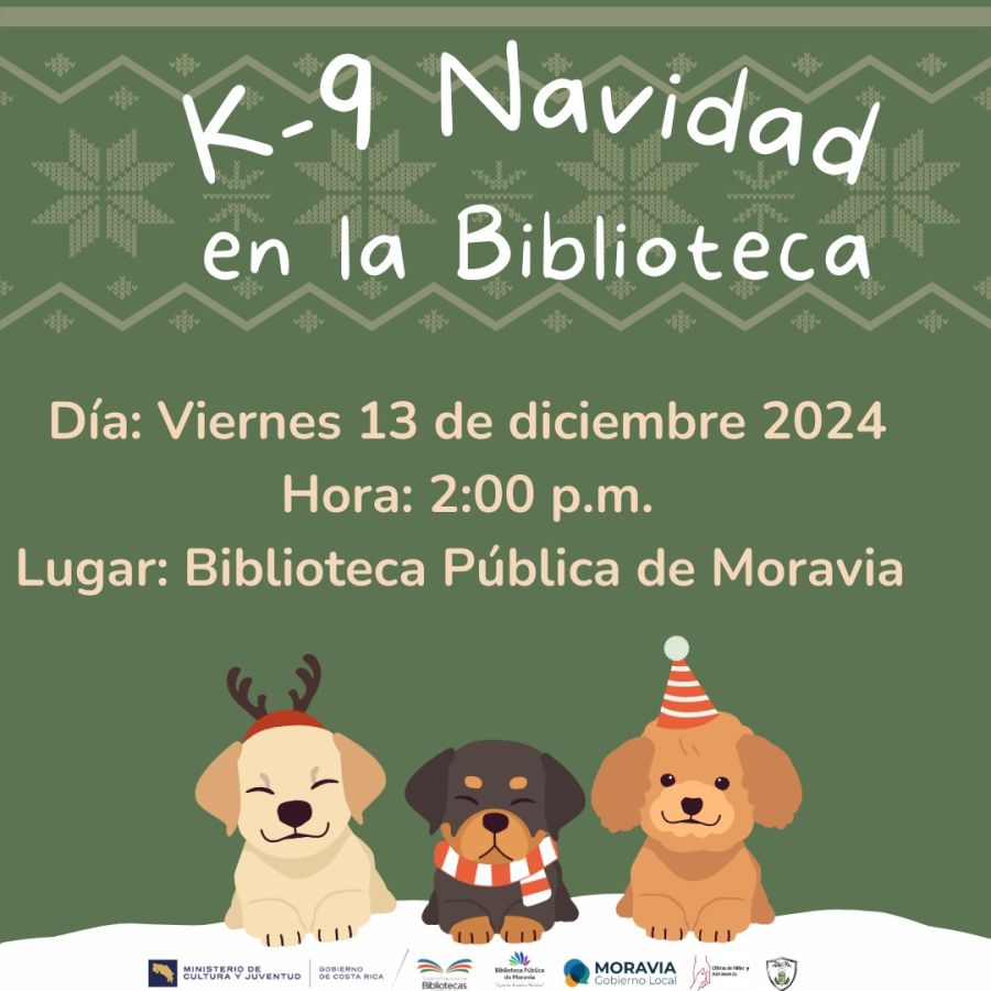 K-9 NAVIDAD EN LA BIBLIOTECA
