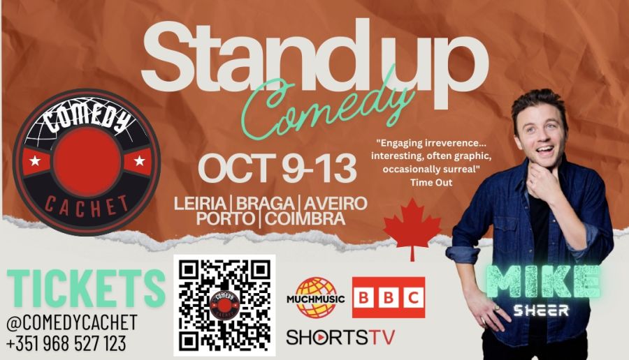 Stand Up Comedy - MIKE SHEER - Live in Coimbra