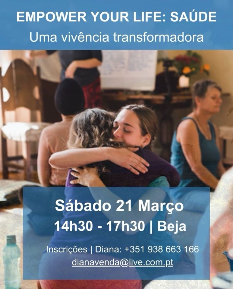 Sessão EMPOWER YOUR LIFE: SAÚDE — Uma vivência transformadora