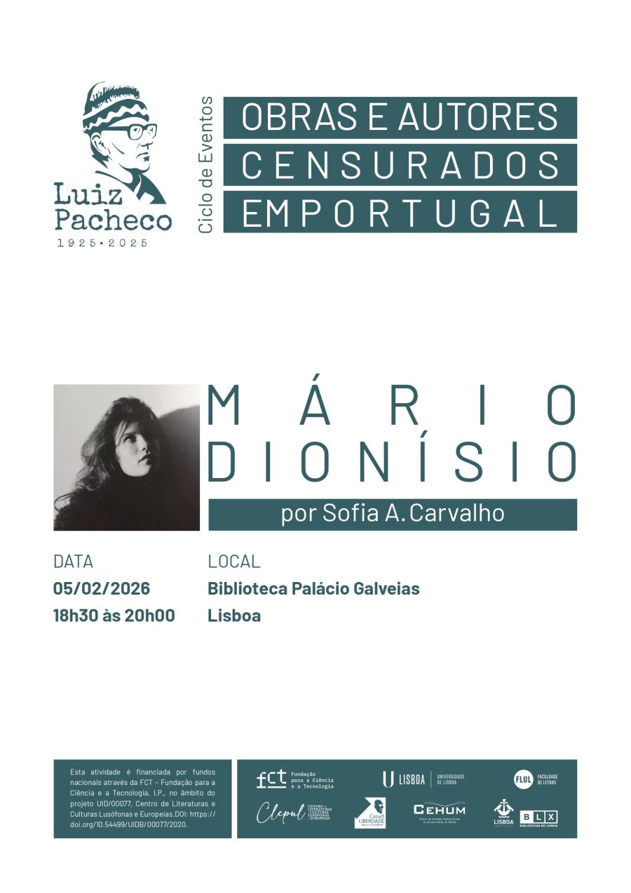 Ciclo 'Obras e Autores Censurados em Portugal' 