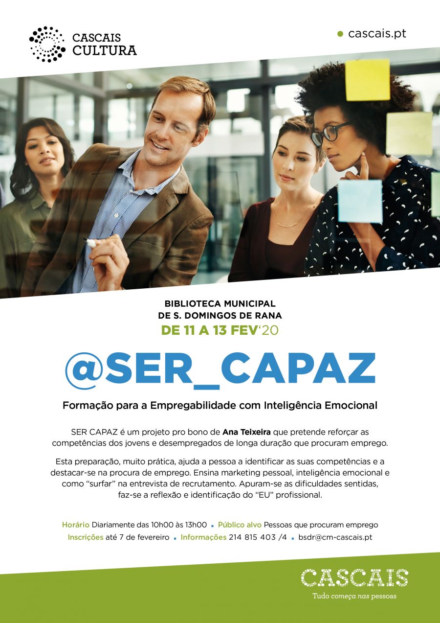 workshop SER CAPAZ com inteligência emocional
