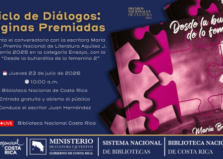 Ciclo de Diálogos "Páginas Premiadas" con María Bonilla sobre su obra "Desde la buhardilla de lo femenino 2"