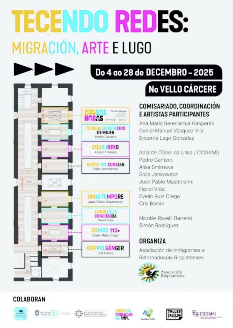 EXPOSICIÓN | Tecendo Redes: Migración, Arte e Lugo