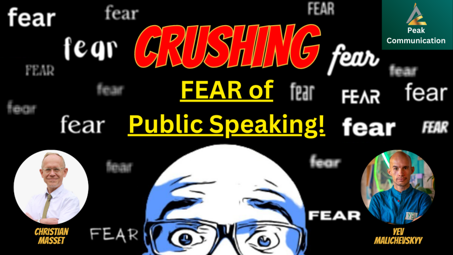 CRUSHING the Fear of Public Speaking - The Beginning