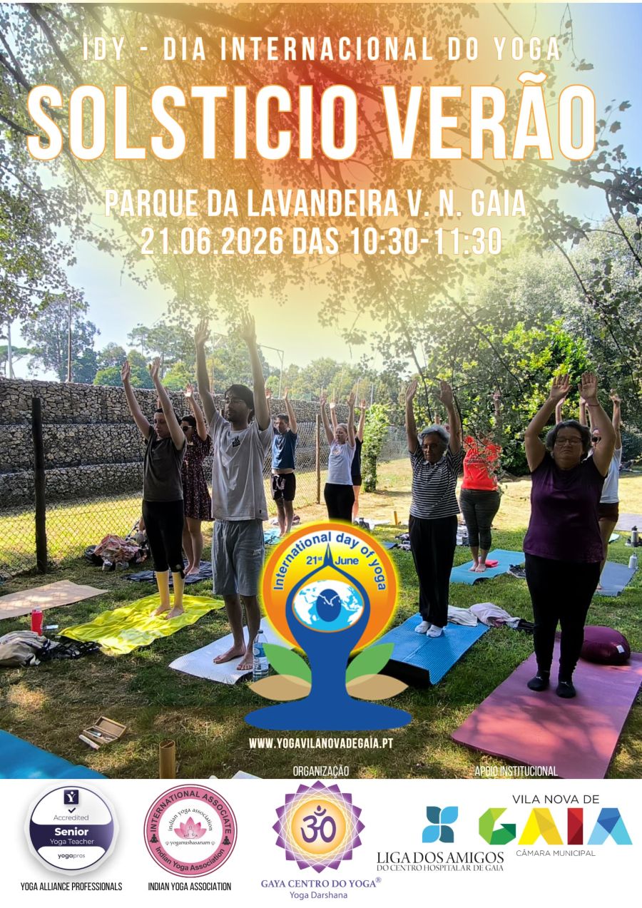 Dia Internacional do Yoga - Āshram GAYA Centro do Yoga 