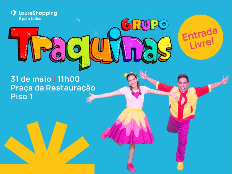 LoureShopping celebra Dia da Criança com um concerto inesquecível do Grupo Traquinas