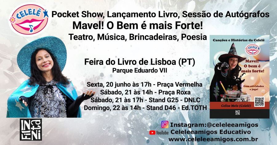 Show e livro Mavel! O Bem é mais forte!