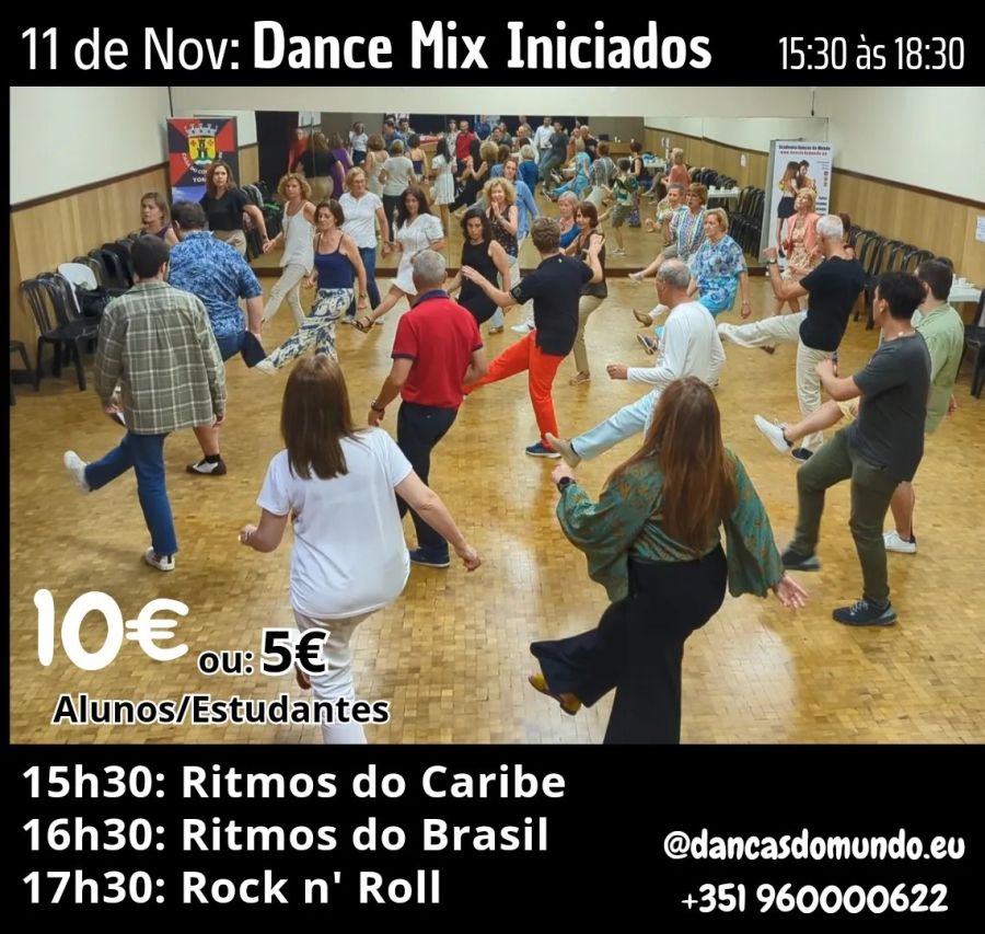 11 Novembro | Dance Mix - Iniciados