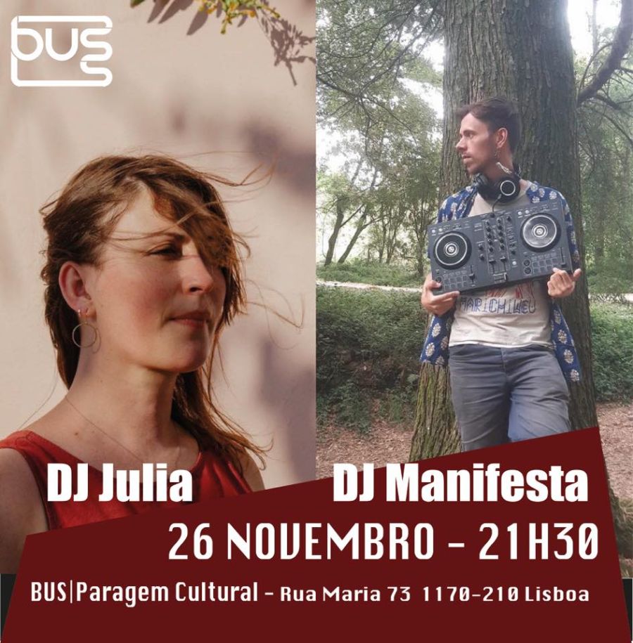 Afro-Latin, Tropical Bass & Global Remix @ Bus Paragem (DJ Manifiesta & Julia)