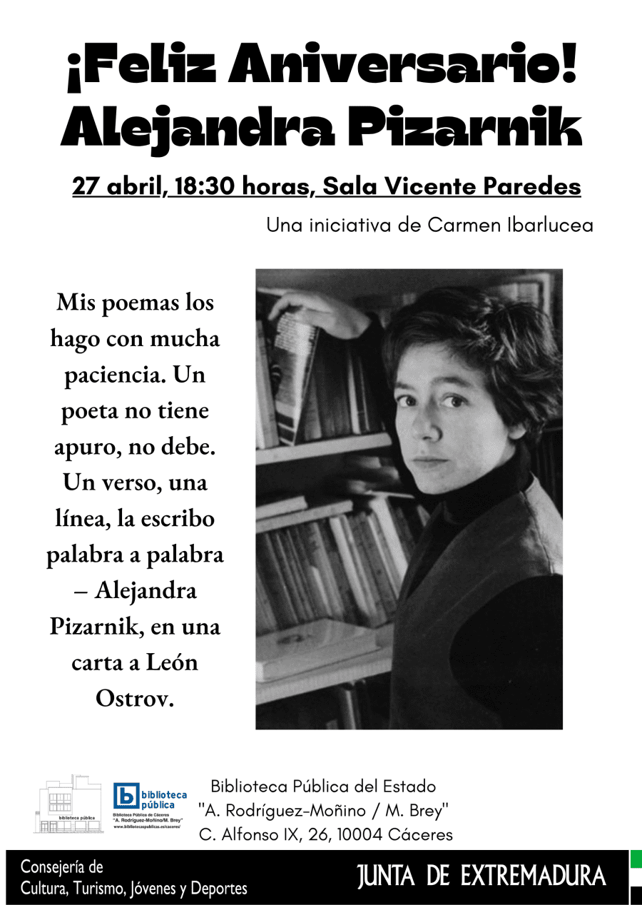 Alejandra Pizarnik - Poesía y Memoria 